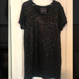 Victoria’s Secret black sequins dress